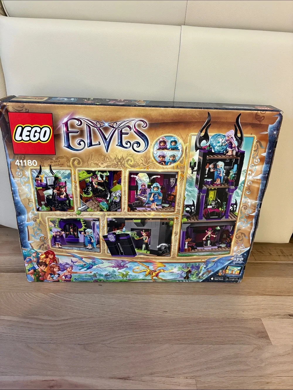 LEGO Elves Purple & Black Magic Shadow Castle Playset